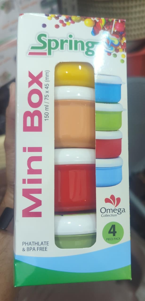 Mini Air Tight Spring Box for Small Items