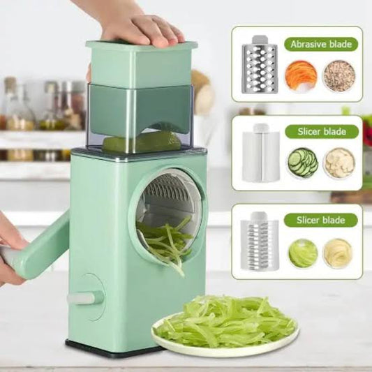 Manual Rotary Vegetable Slicer Cutter