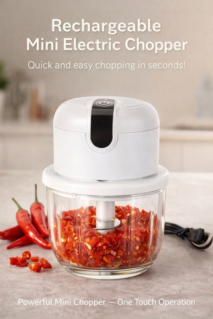 Mini Electric Food Chopper