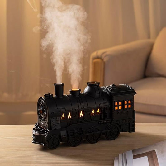 Retro Train Air Humidifier With Light