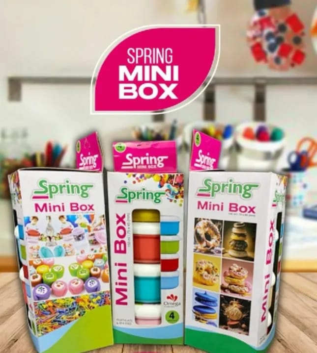 Mini Air Tight Spring Box for Small Items