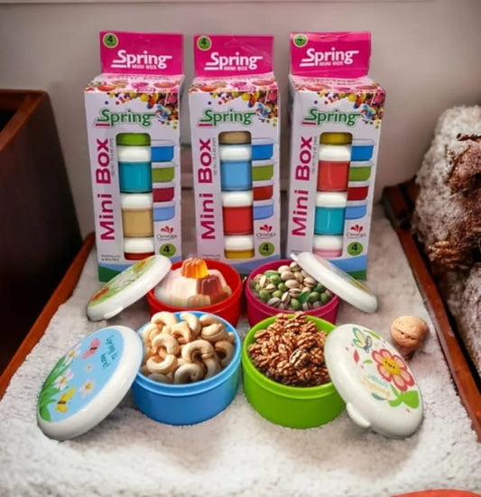 Mini Air Tight Spring Box for Small Items