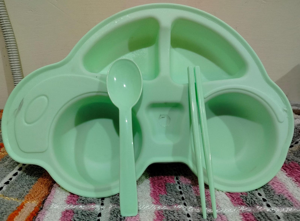 Kids Feeding Plate Set