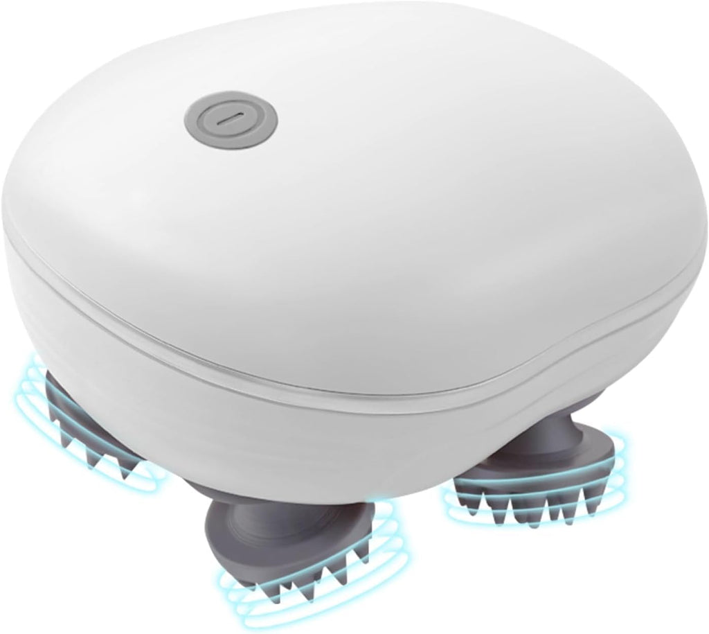 Electric Silicone Scalp & Body Massager Brush