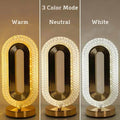 3 Modes Crystal Table Lamp