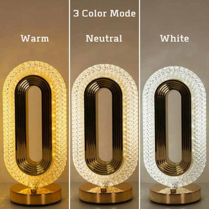 3 Modes Crystal Table Lamp