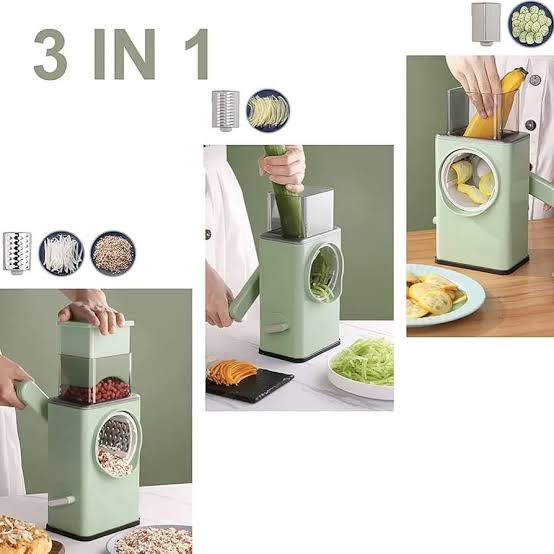 Manual Rotary Vegetable Slicer Cutter