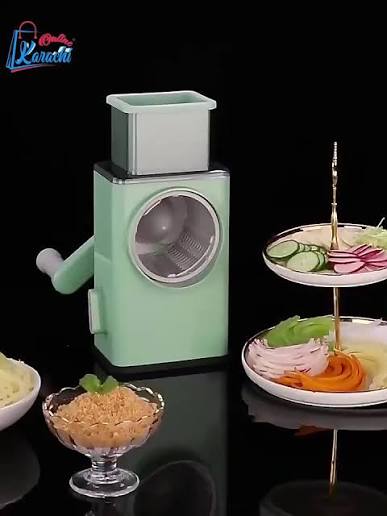 Manual Rotary Vegetable Slicer Cutter