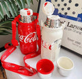 Premium Insulated Stainless Steel Water Bottle with Strap
