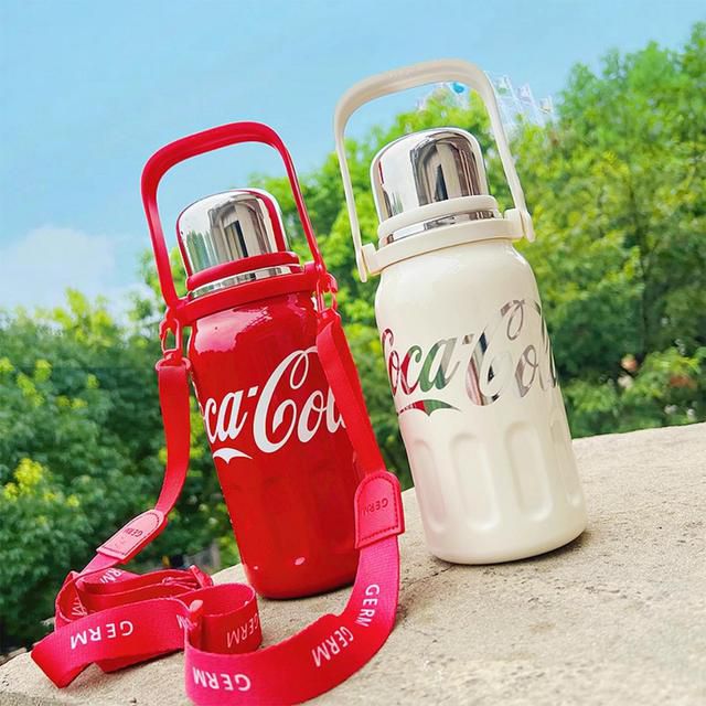 Premium Insulated Stainless Steel Water Bottle with Strap