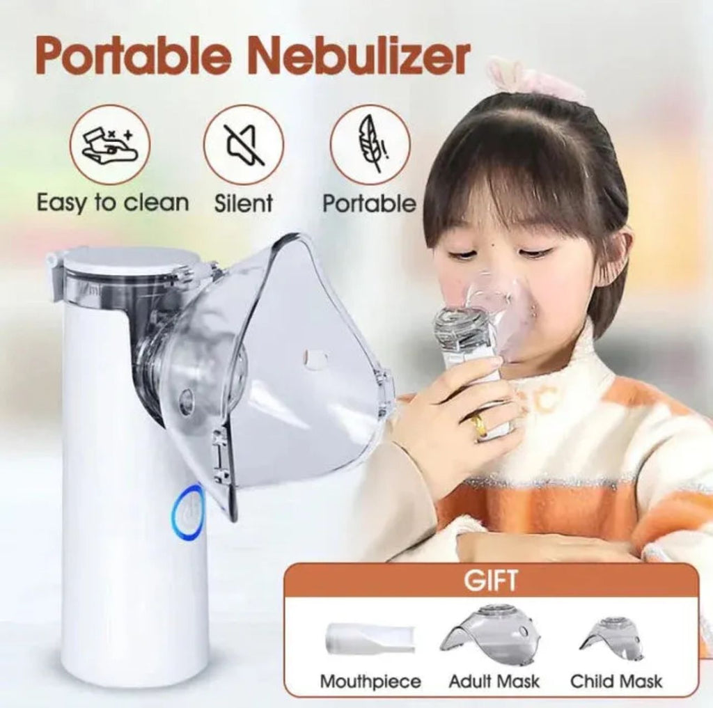 Portable Mesh Nebulizer Machine with 2 Masks
