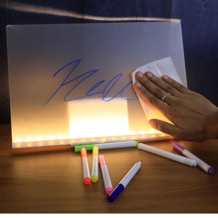 Acrylic LED Writing Message Board