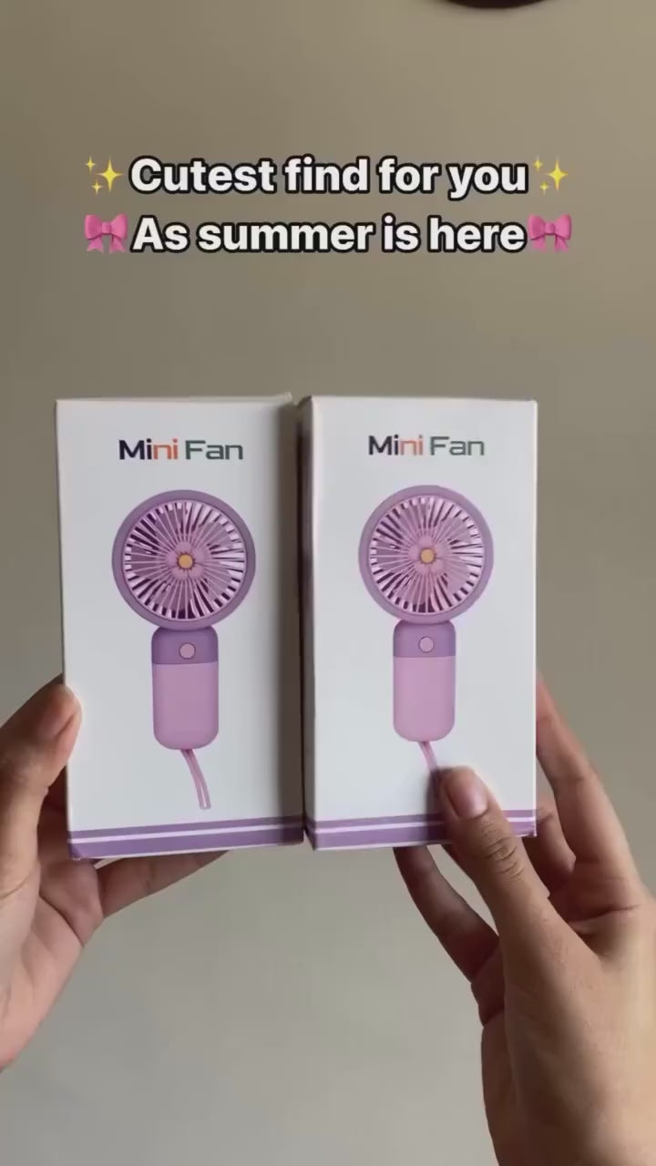 Mini Hand Fan – Portable Mini Cooling Fan